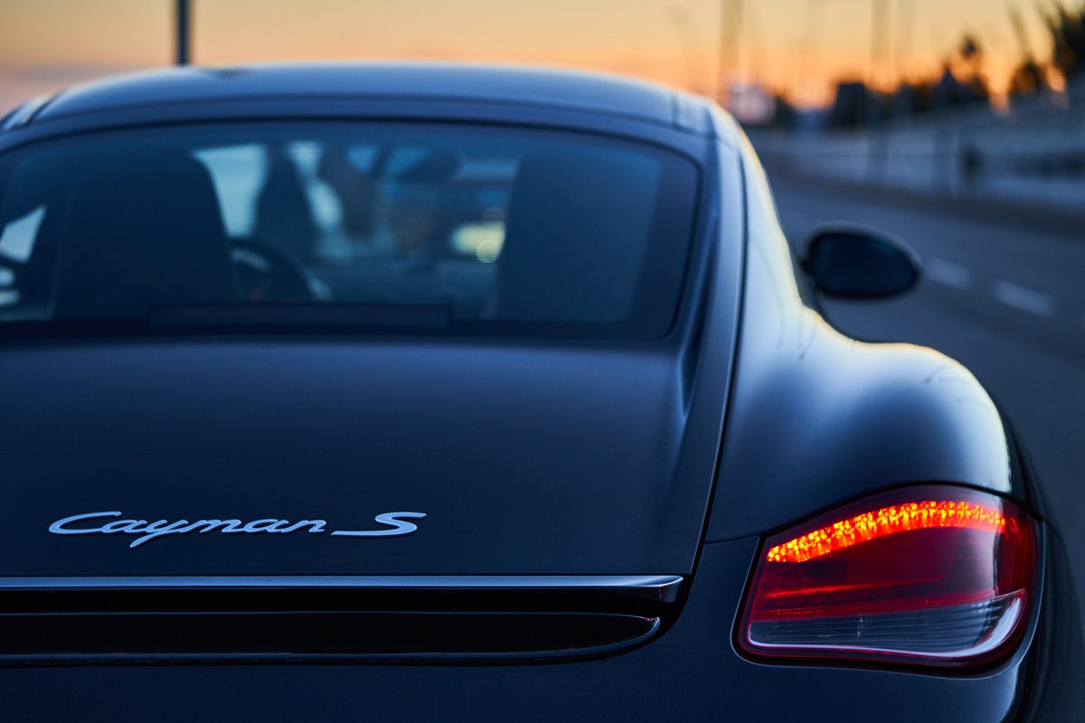 Porsche Cayman S detalle