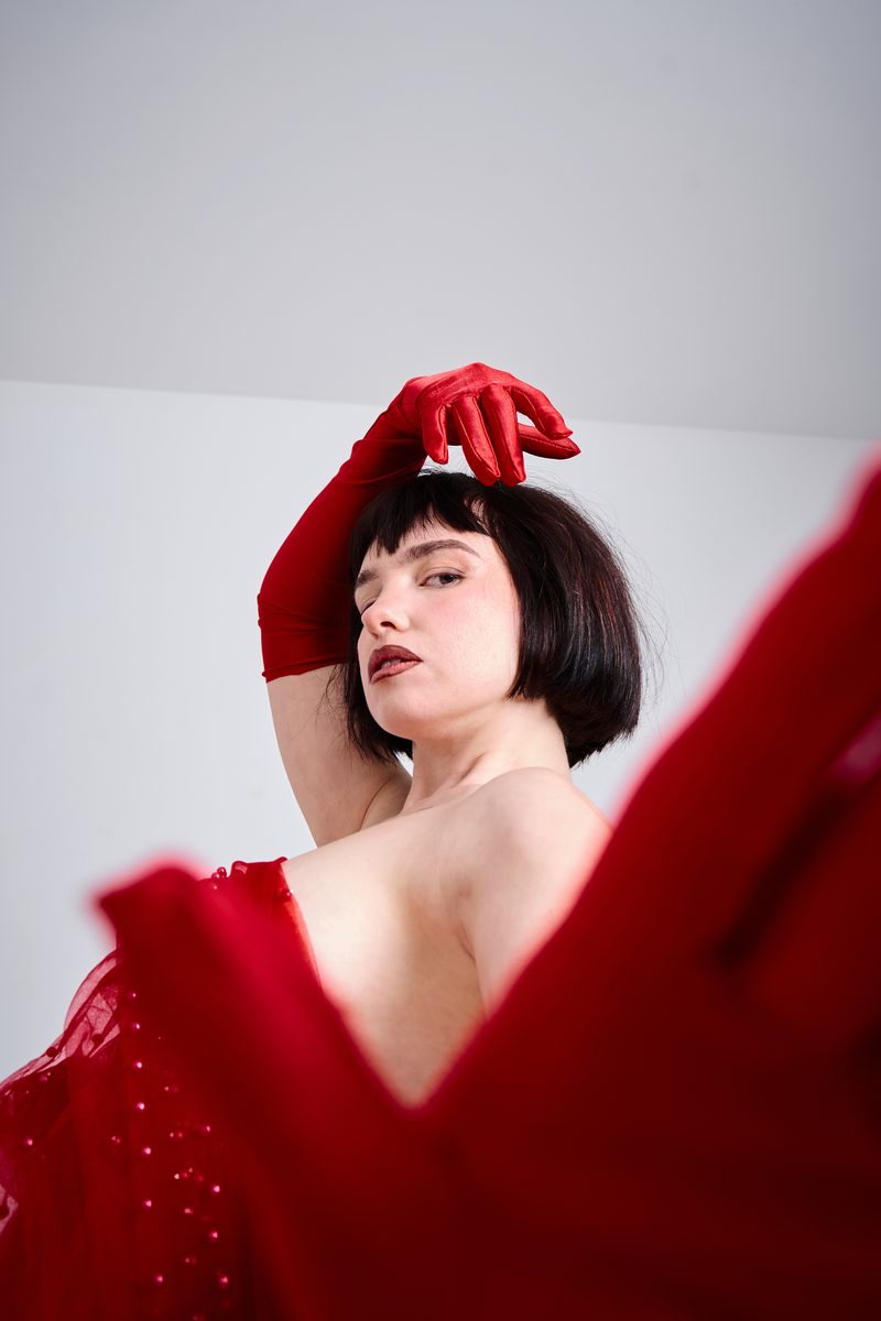 Modelo y artista estudio